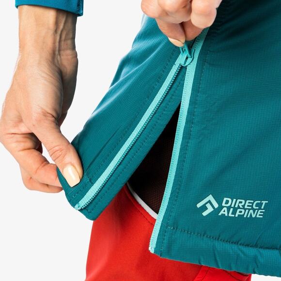 DIRECT ALPINE Betty Quilted Insulated Skirt Navy Blue Small S - Picture 3 of 11